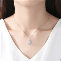 Collier Gaurosa Femme Fantasy in Argent Zirconia 10517512 - 10517512